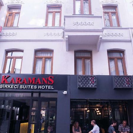 Karamans Sirkeci Suites Hotel Istanbul Exterior photo