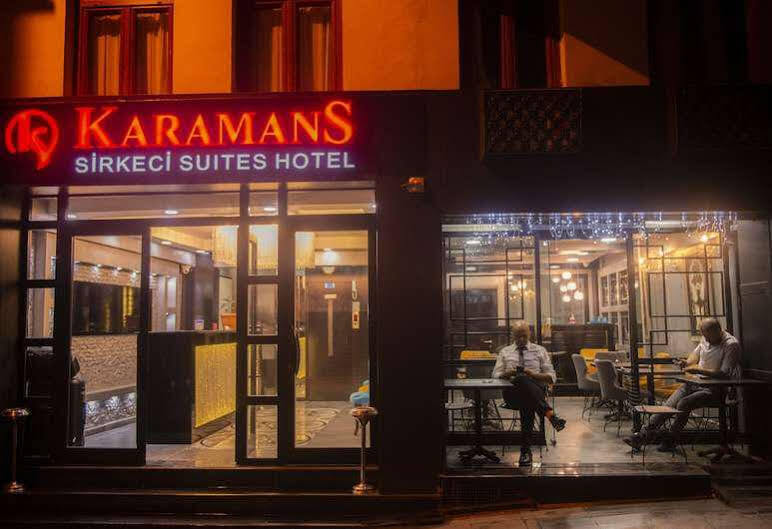 Karamans Sirkeci Suites Hotel Istanbul Exterior photo